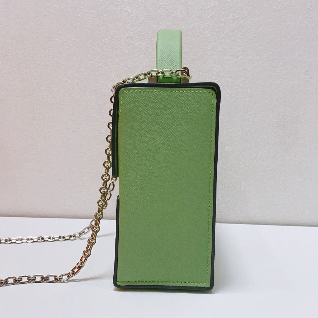 Hermès - Cinhetic 3i - Grained leather - Green - (mini)