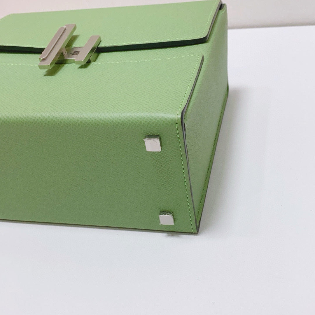 Hermès - Cinhetic 3i - Grained leather - Green - (mini)