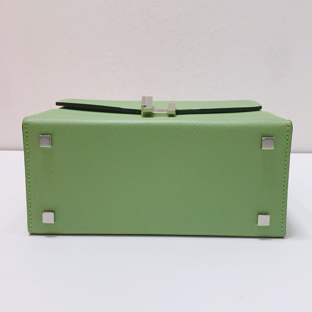 Hermès - Cinhetic 3i - Grained leather - Green - (mini)