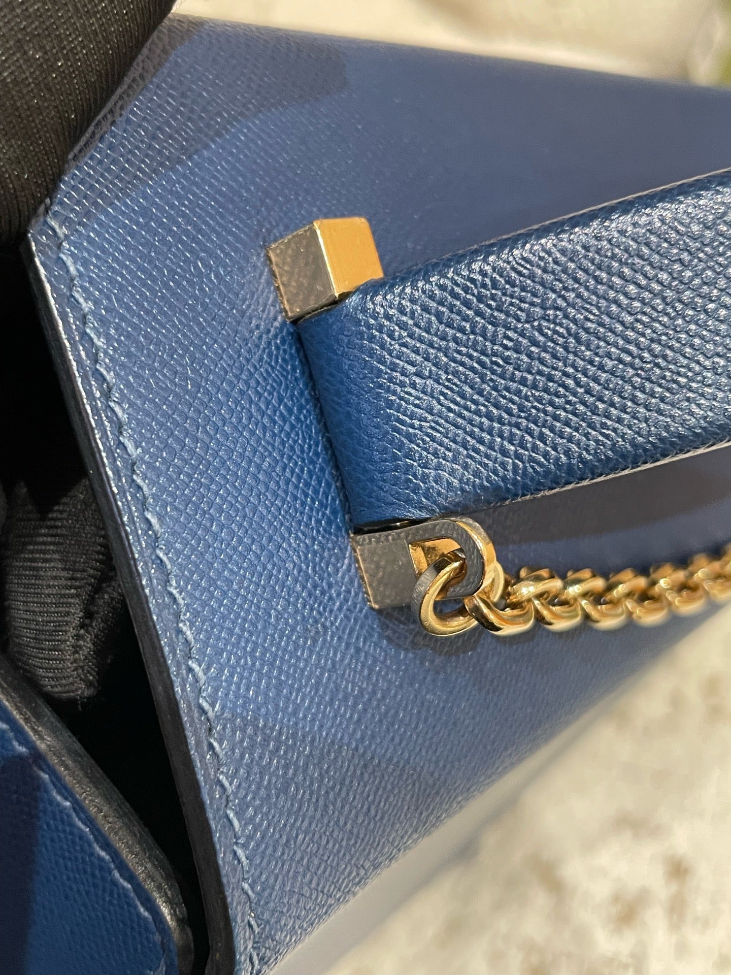 Hermès - Cinhetic bag - Leather - Navy - (Small)