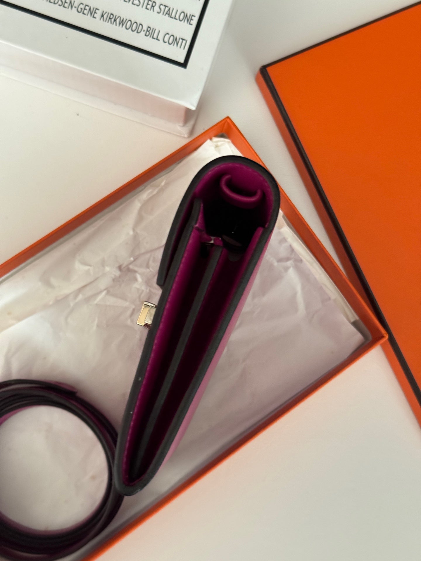 Hermès - Cinhetic - Leather - Purple - (mini)