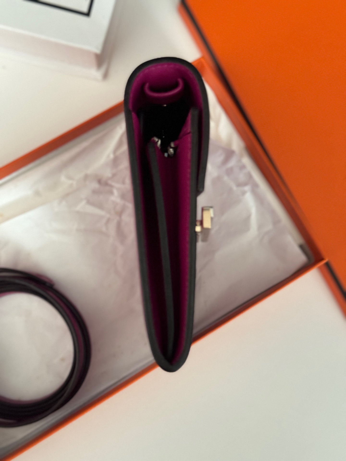 Hermès - Cinhetic - Leather - Purple - (mini)