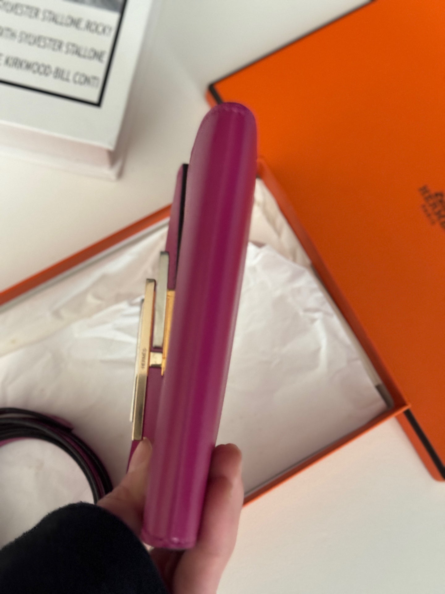 Hermès - Cinhetic - Leather - Purple - (mini)