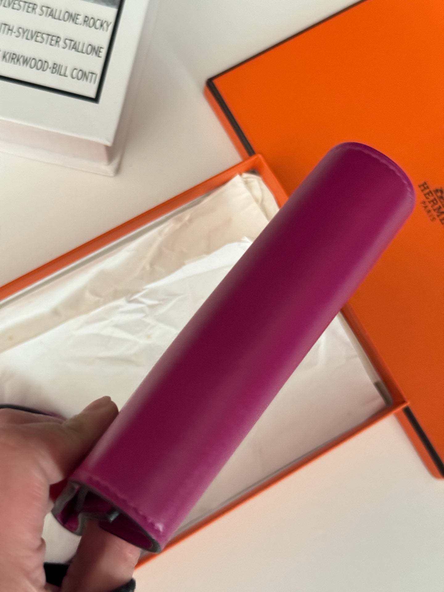 Hermès - Cinhetic - Leather - Purple - (mini)