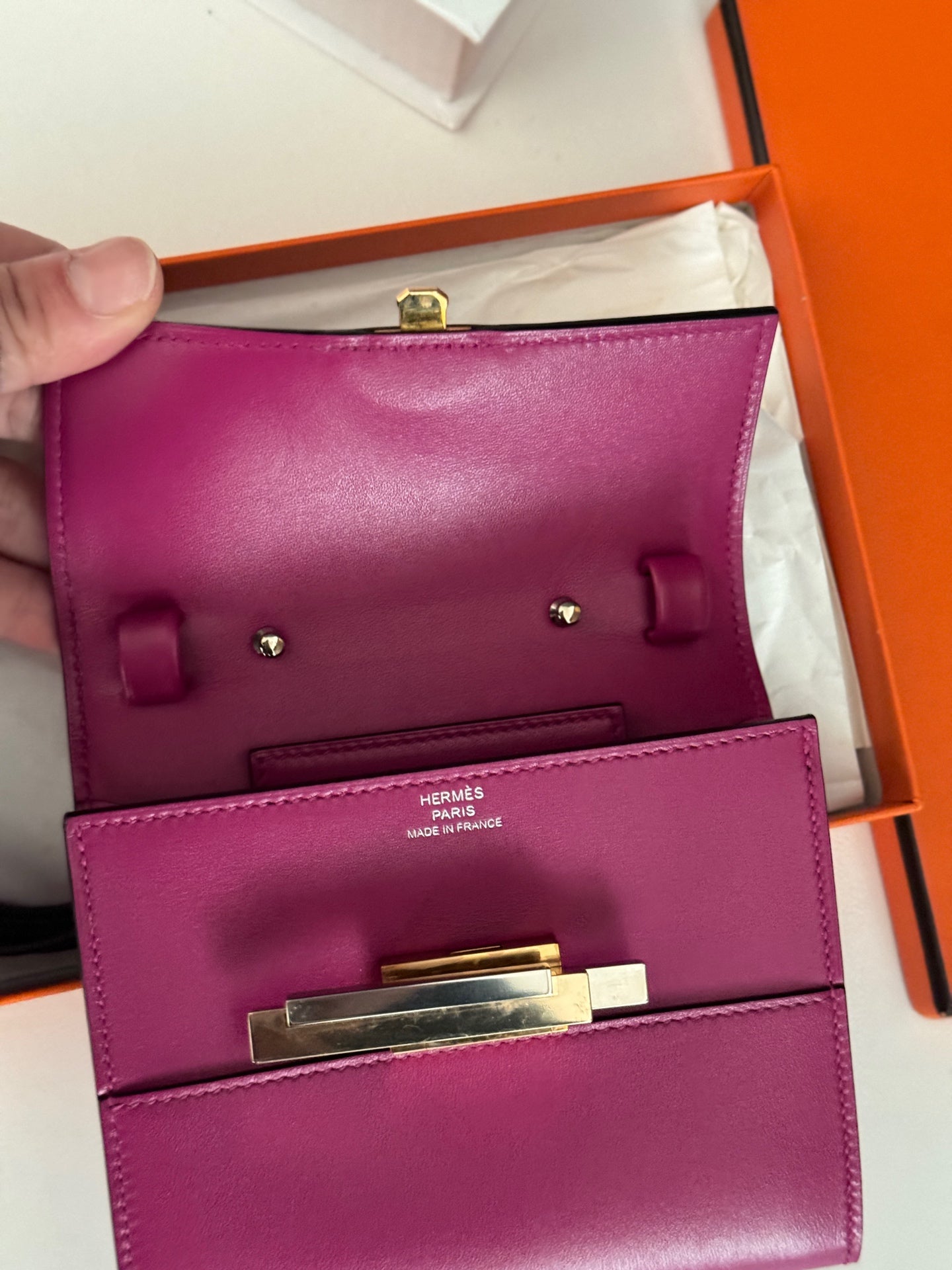 Hermès - Cinhetic - Leather - Purple - (mini)