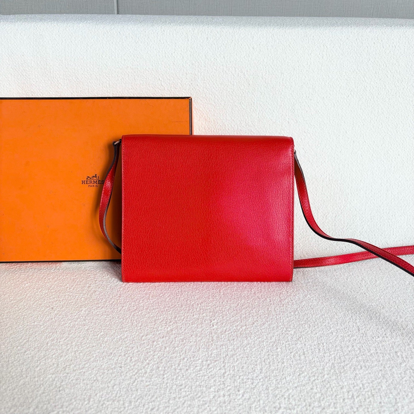 Hermès - Cinhetic to go - Leather - Red - (mini)