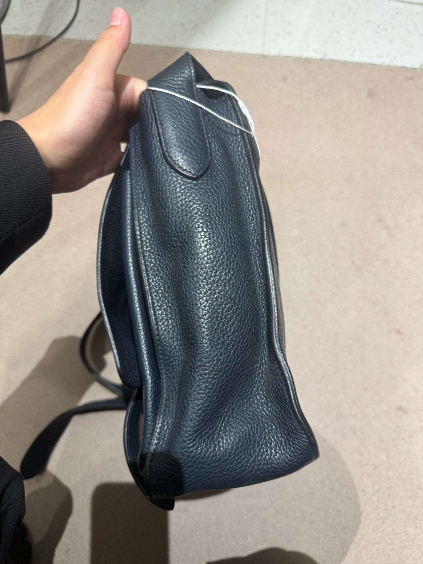 Hermès - Classic Messenger Bag - Taurillon Clemence leather - Navy - (medium)
