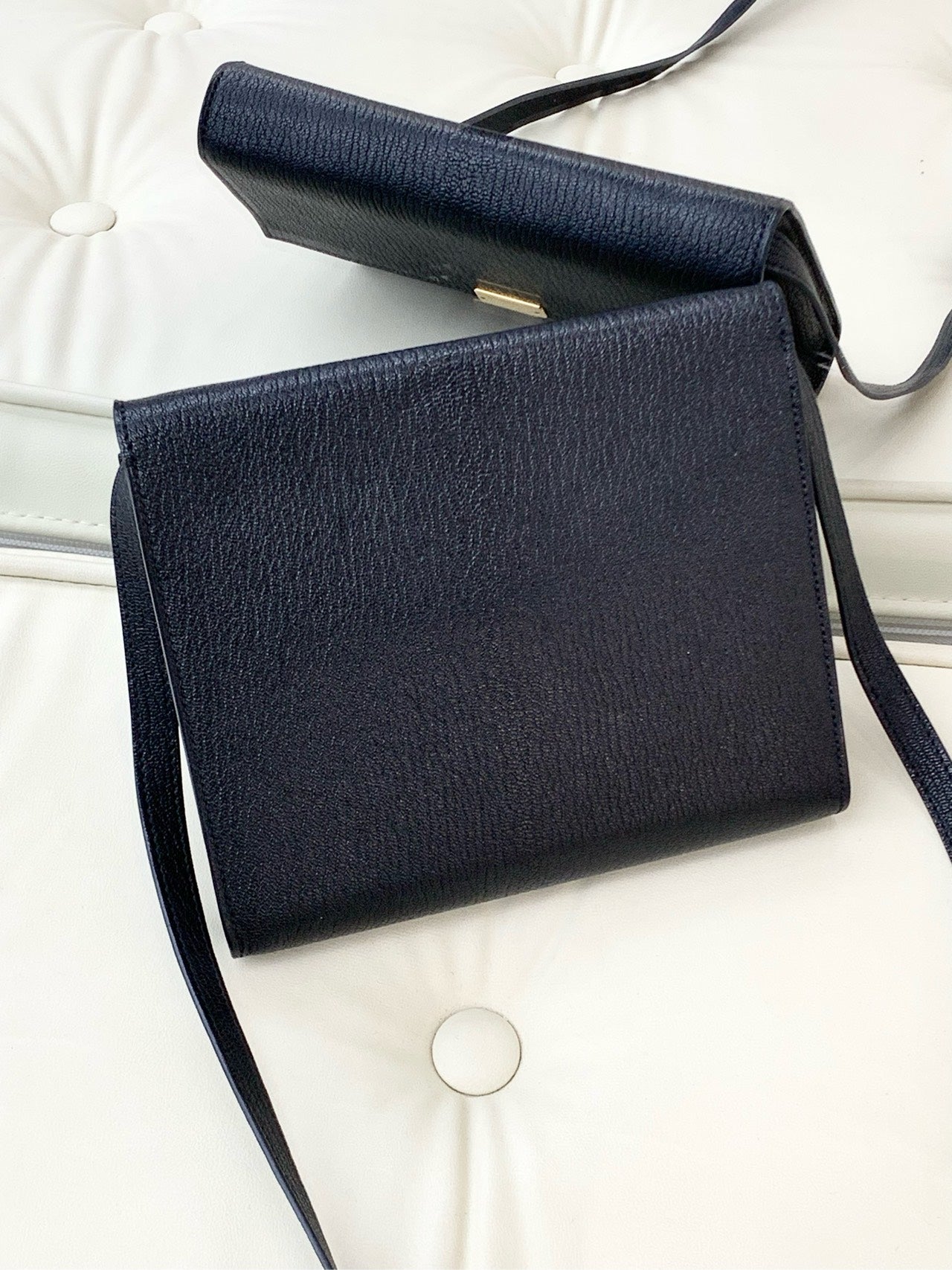 Hermes - Clic 16 - Leather - Black - (mini)