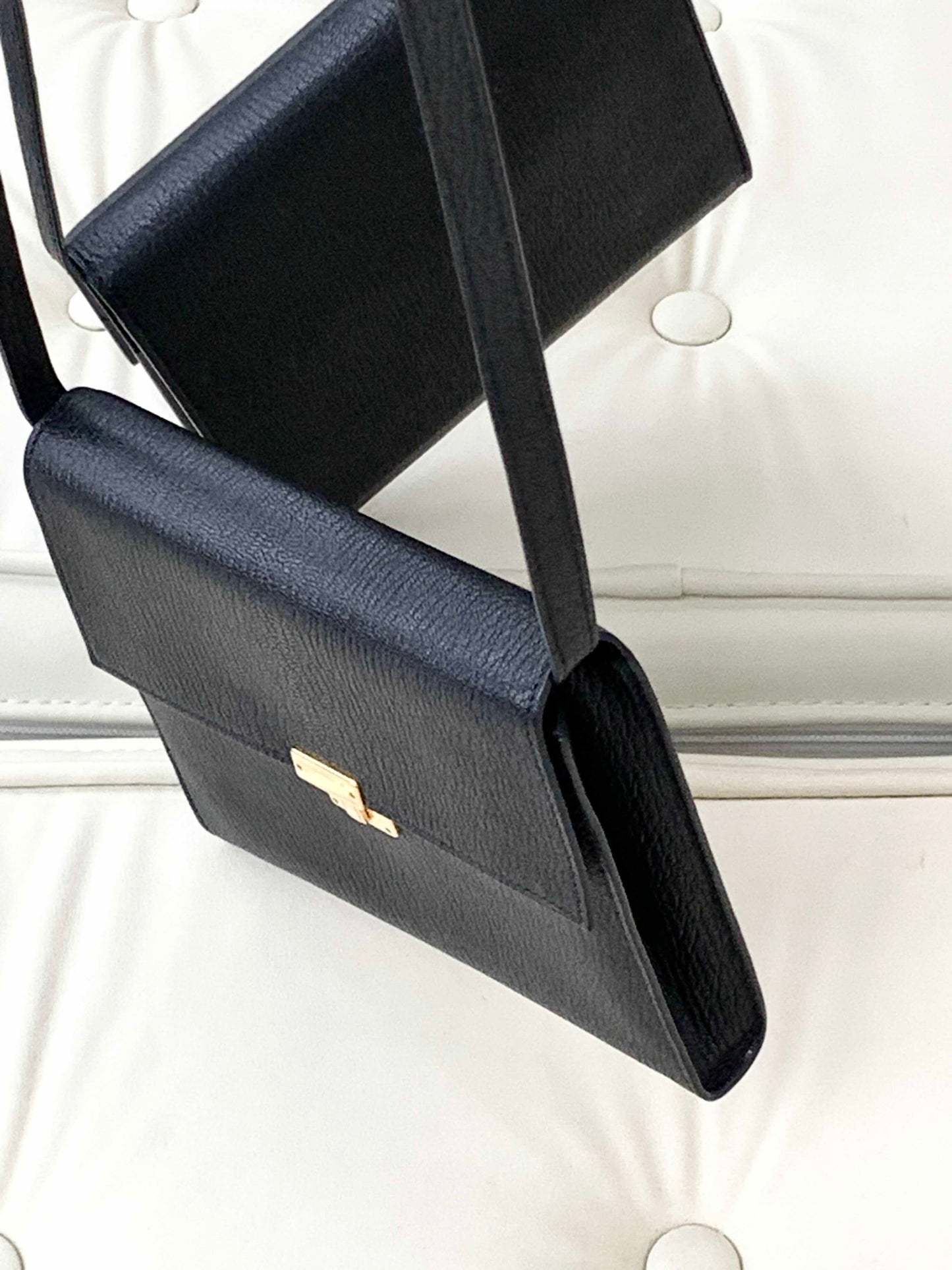 Hermes - Clic 16 - Leather - Black - (mini)