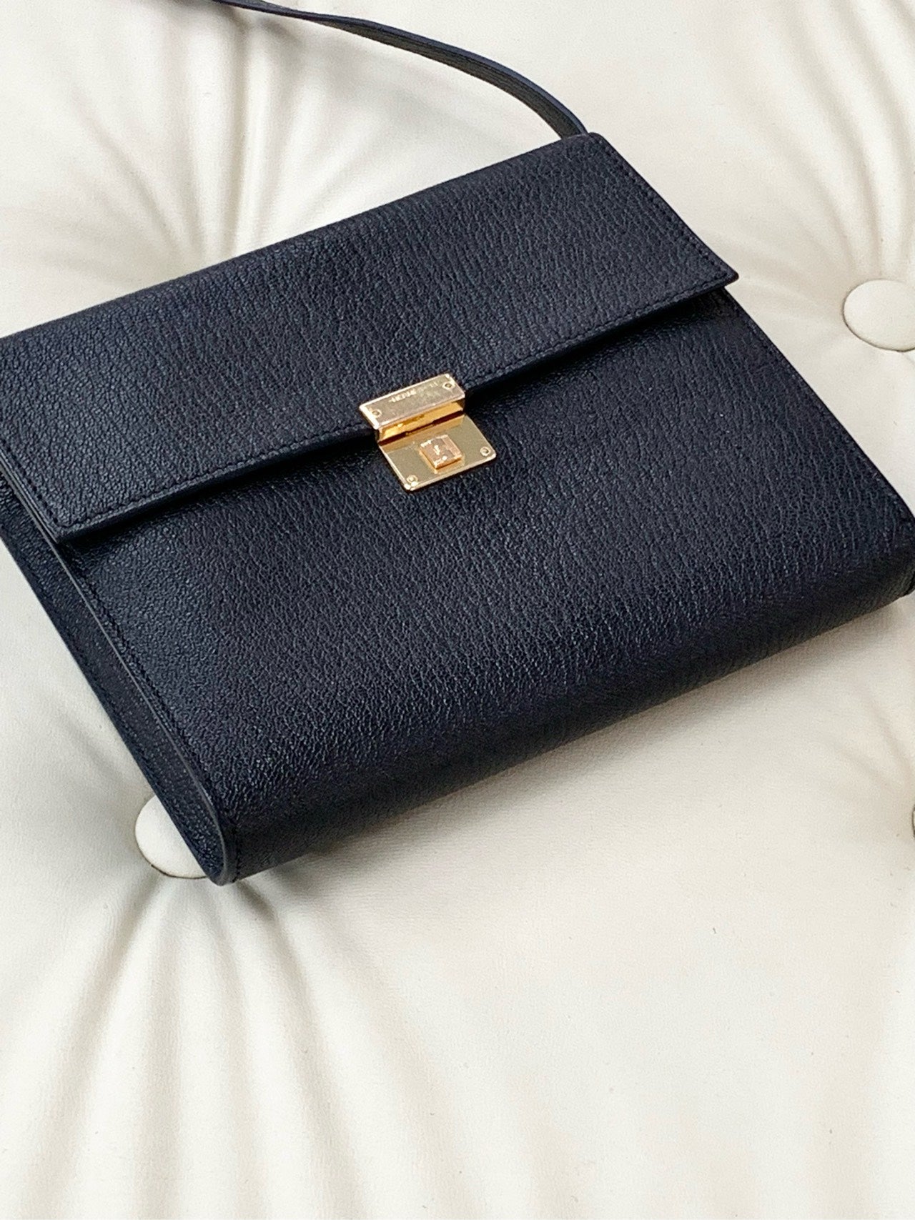 Hermes - Clic 16 - Leather - Black - (mini)