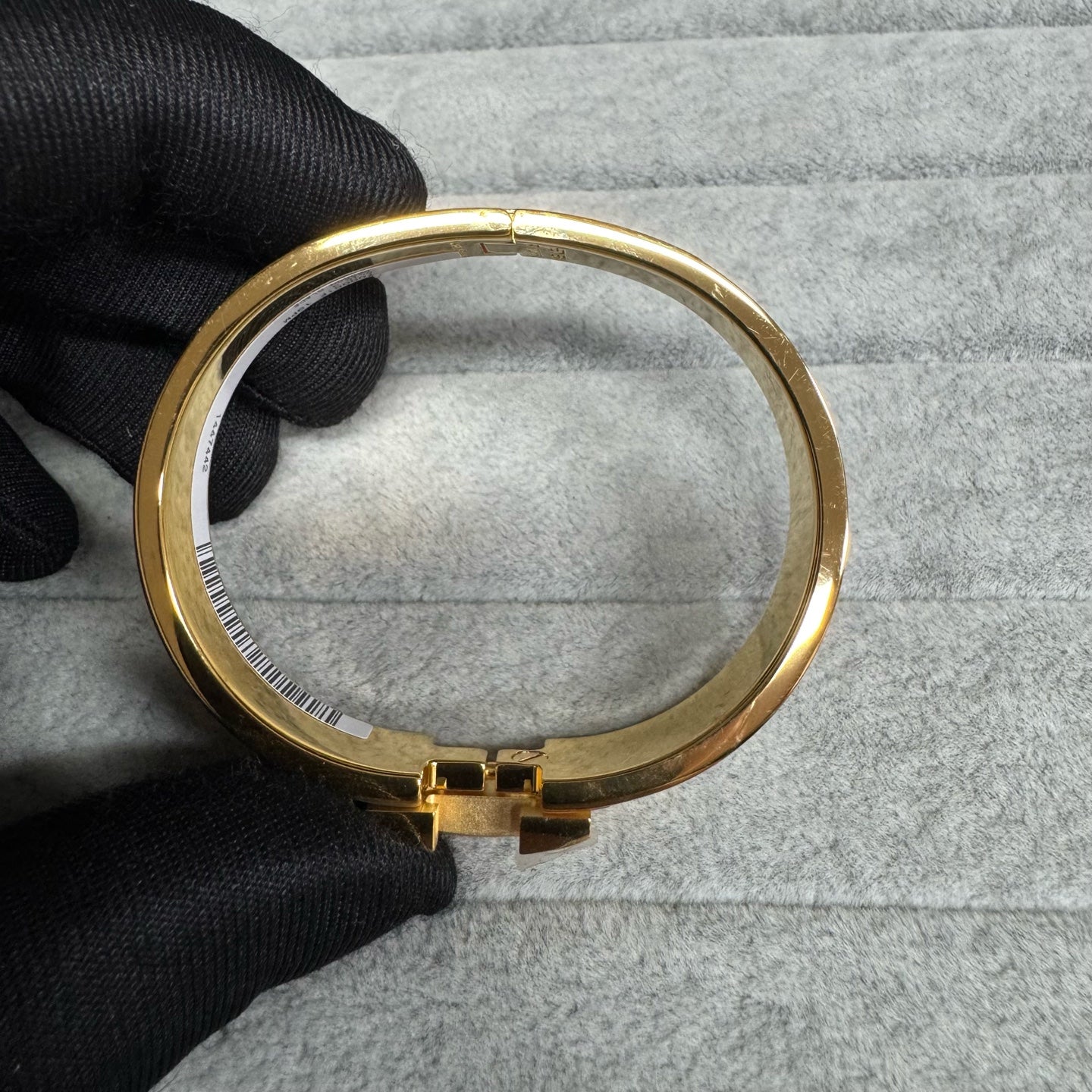 Hermès - Clic H - Gold plated - Beige - (Other)