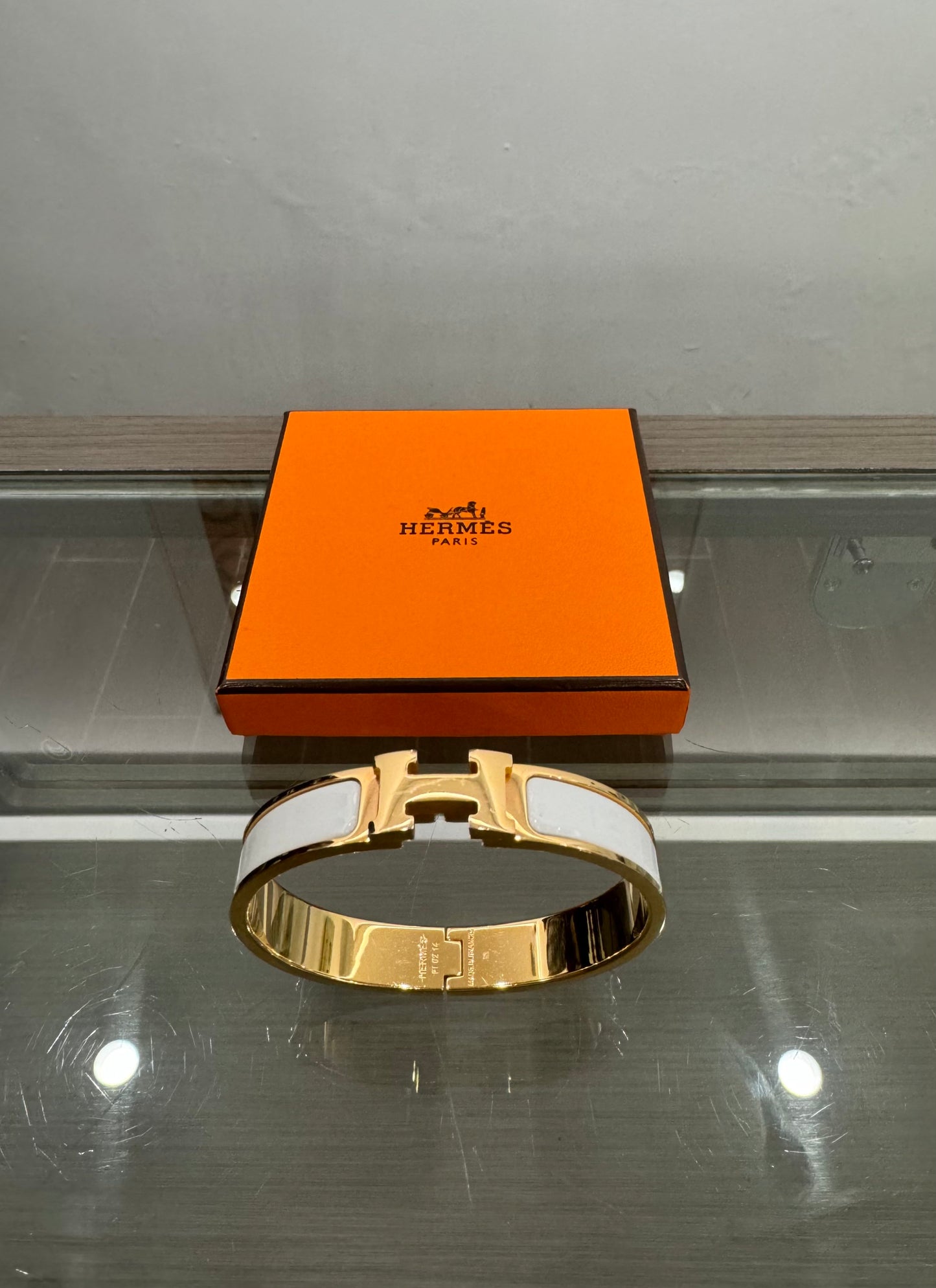 Hermès - Clic H - Gold plated - Gold - (GM)