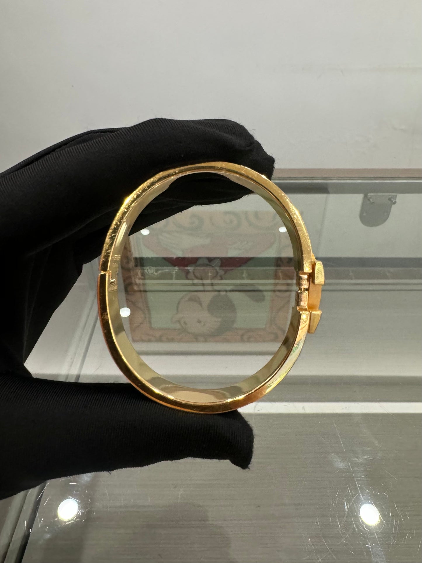 Hermès - Clic H - Gold plated - Gold - (GM)
