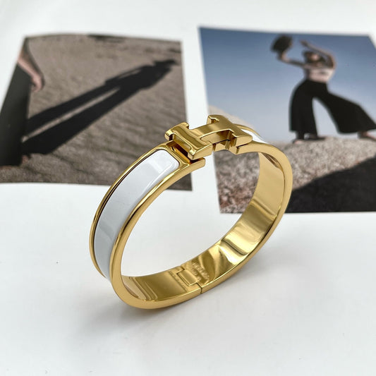 Hermès - Clic H - Gold plated - Gold - (PM)
