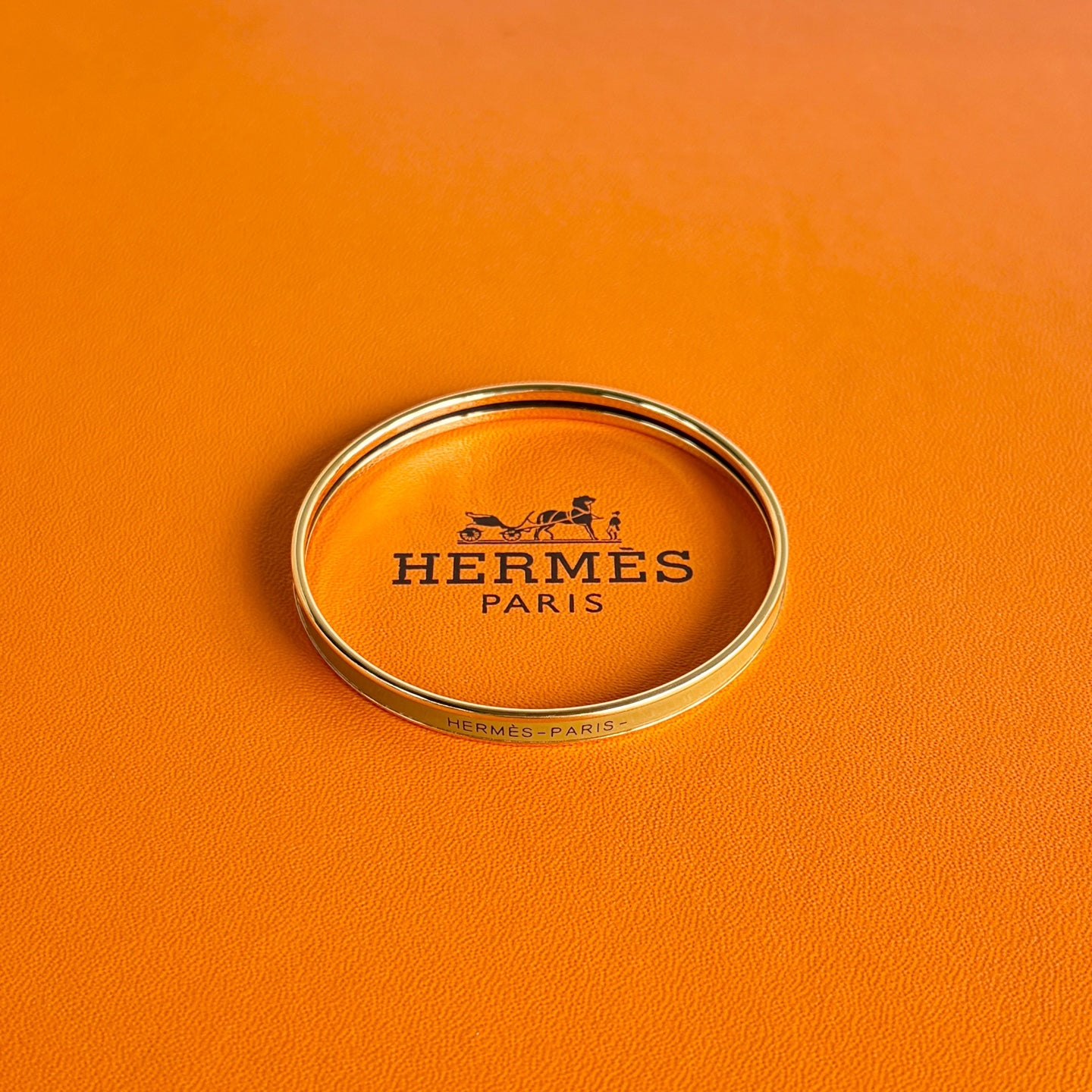 Hermès - Clic H - Metal - Beige - (19.5)