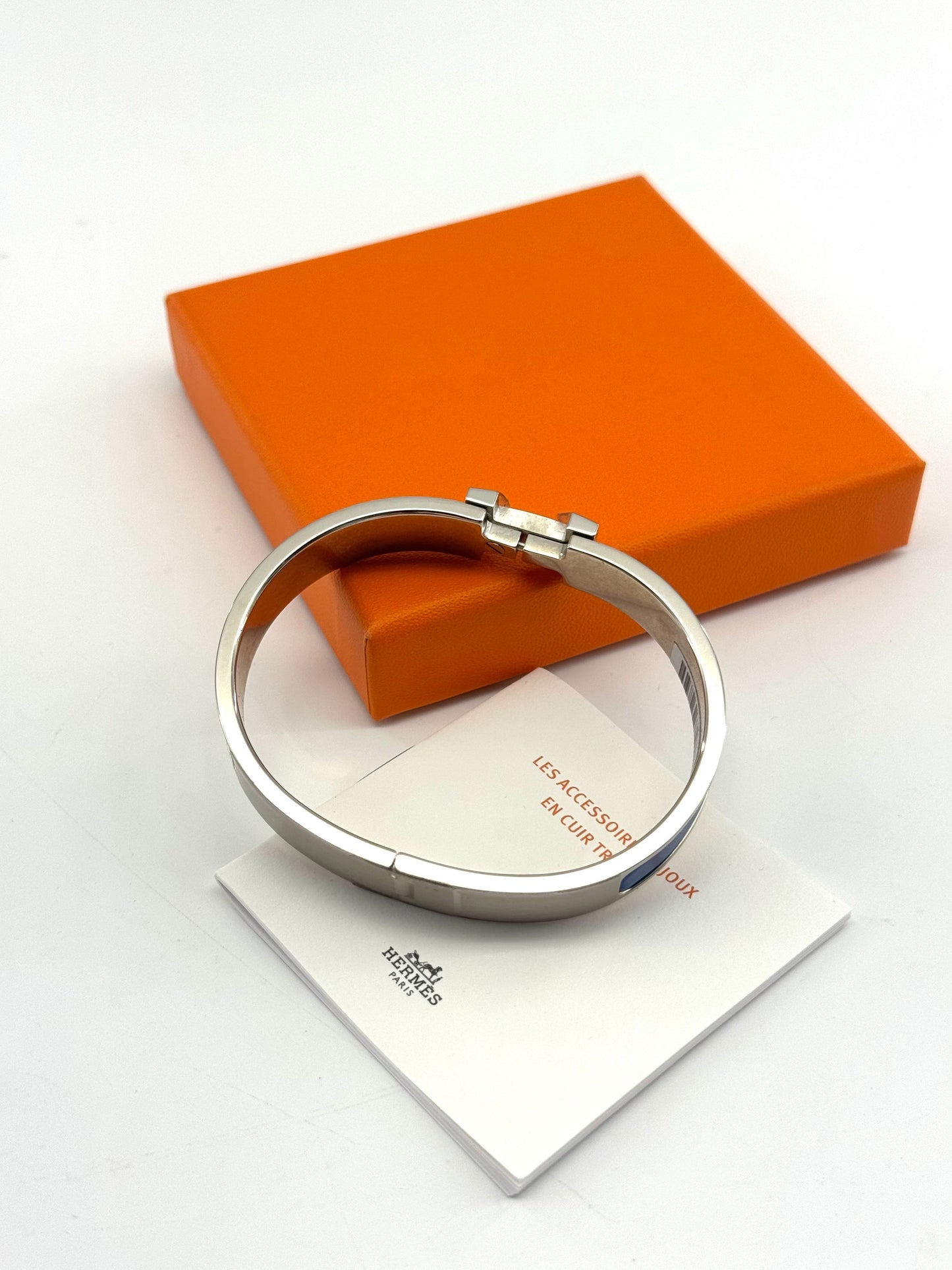 Hermes - Clic H - Metal - Blue