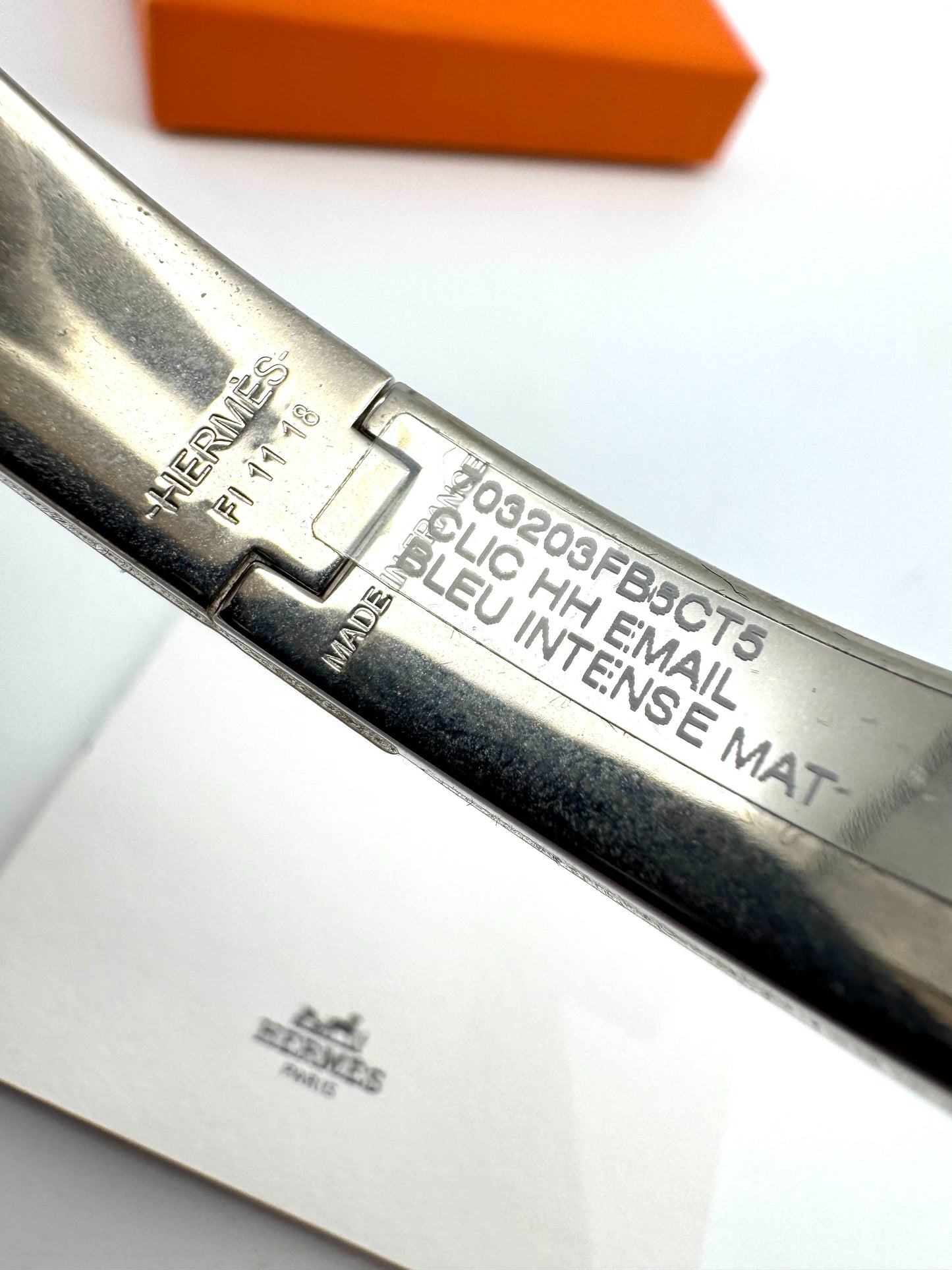 Hermes - Clic H - Metal - Blue