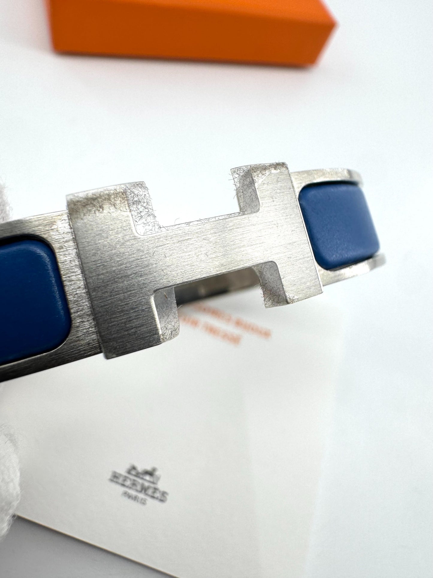 Hermès - Clic H - Metal - Blue