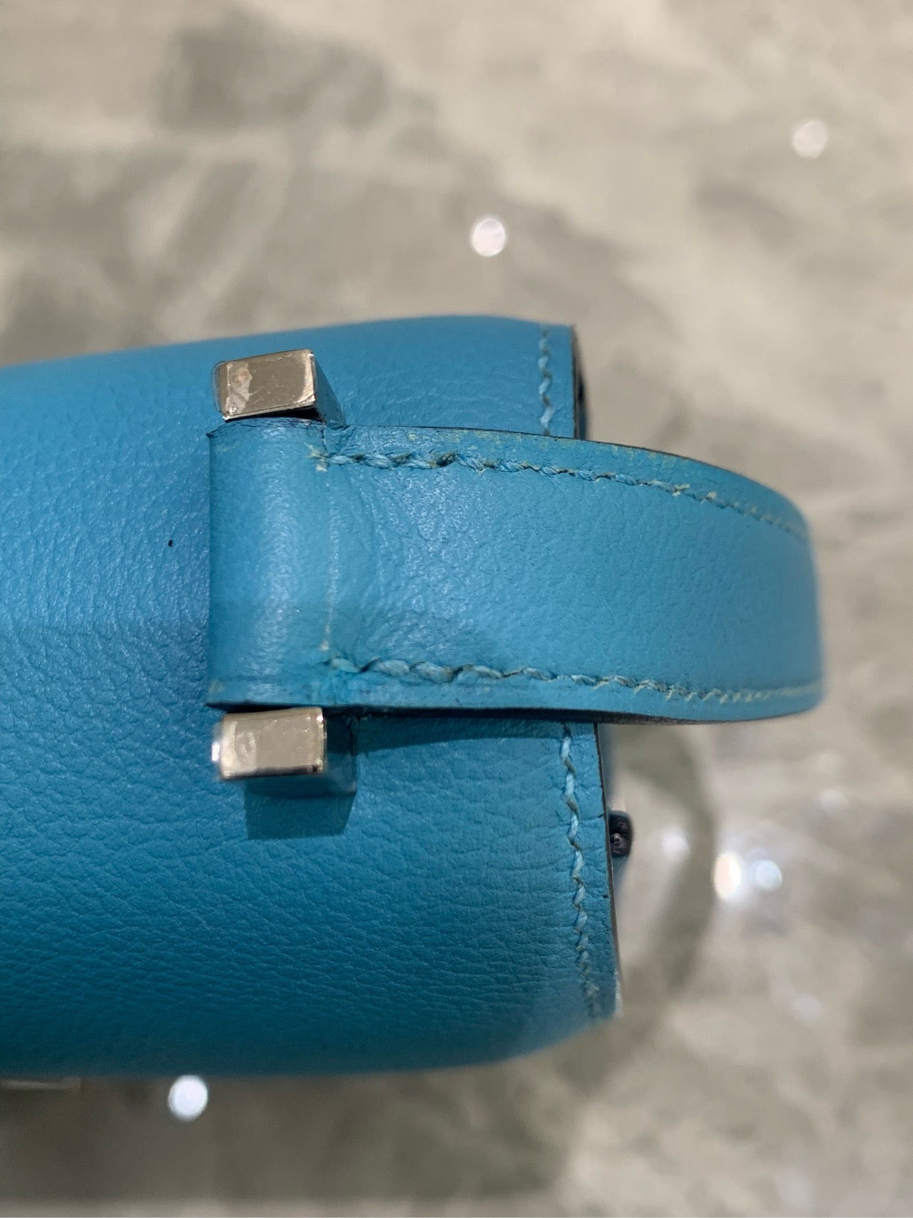 Hermès - Constance - Evercolor leather - Northern Blue - (medium)