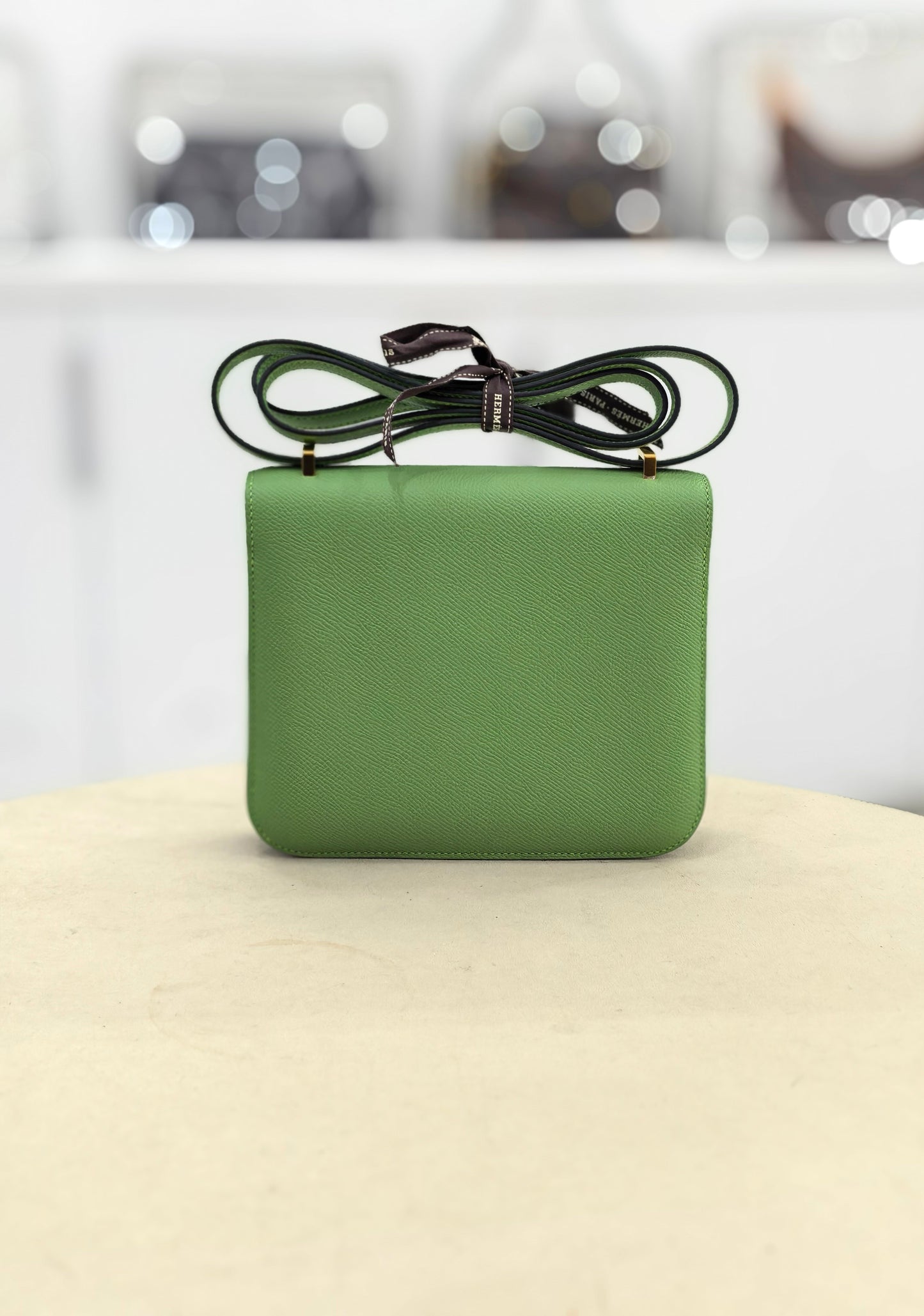 Hermès - Constance - Exotic leathers - Crocodile - Green - (mini)