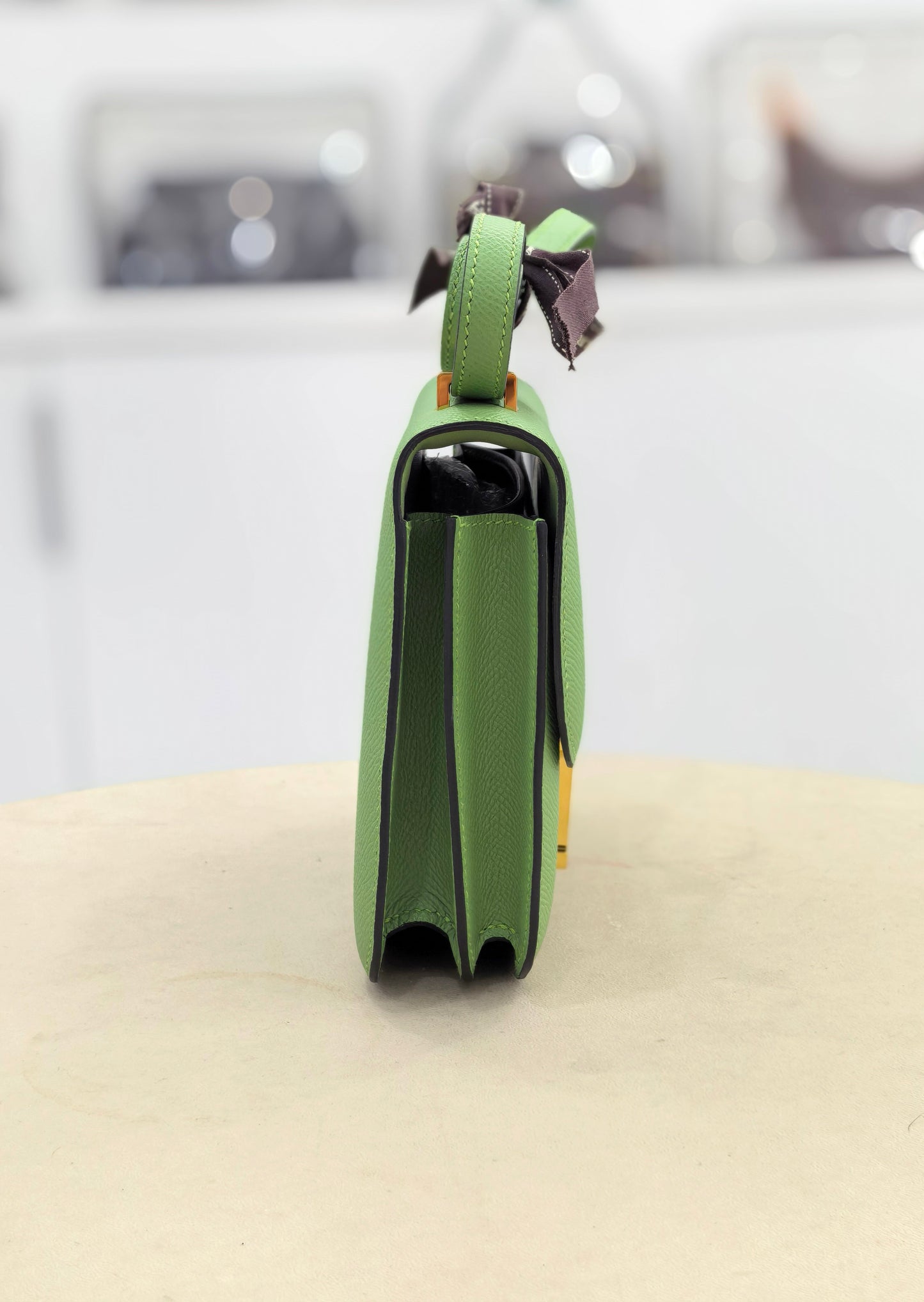 Hermès - Constance - Exotic leathers - Crocodile - Green - (mini)