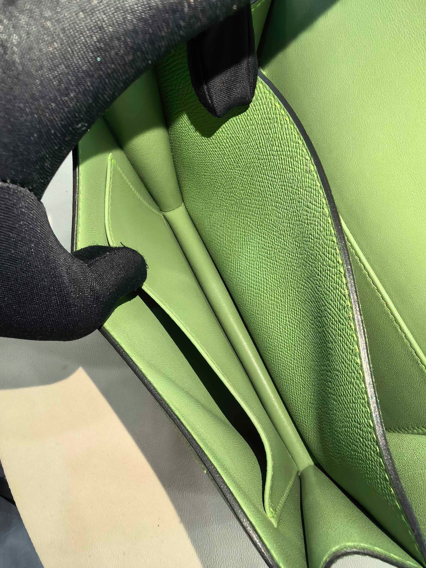 Hermès - Constance - Exotic leathers - Crocodile - Green - (mini)