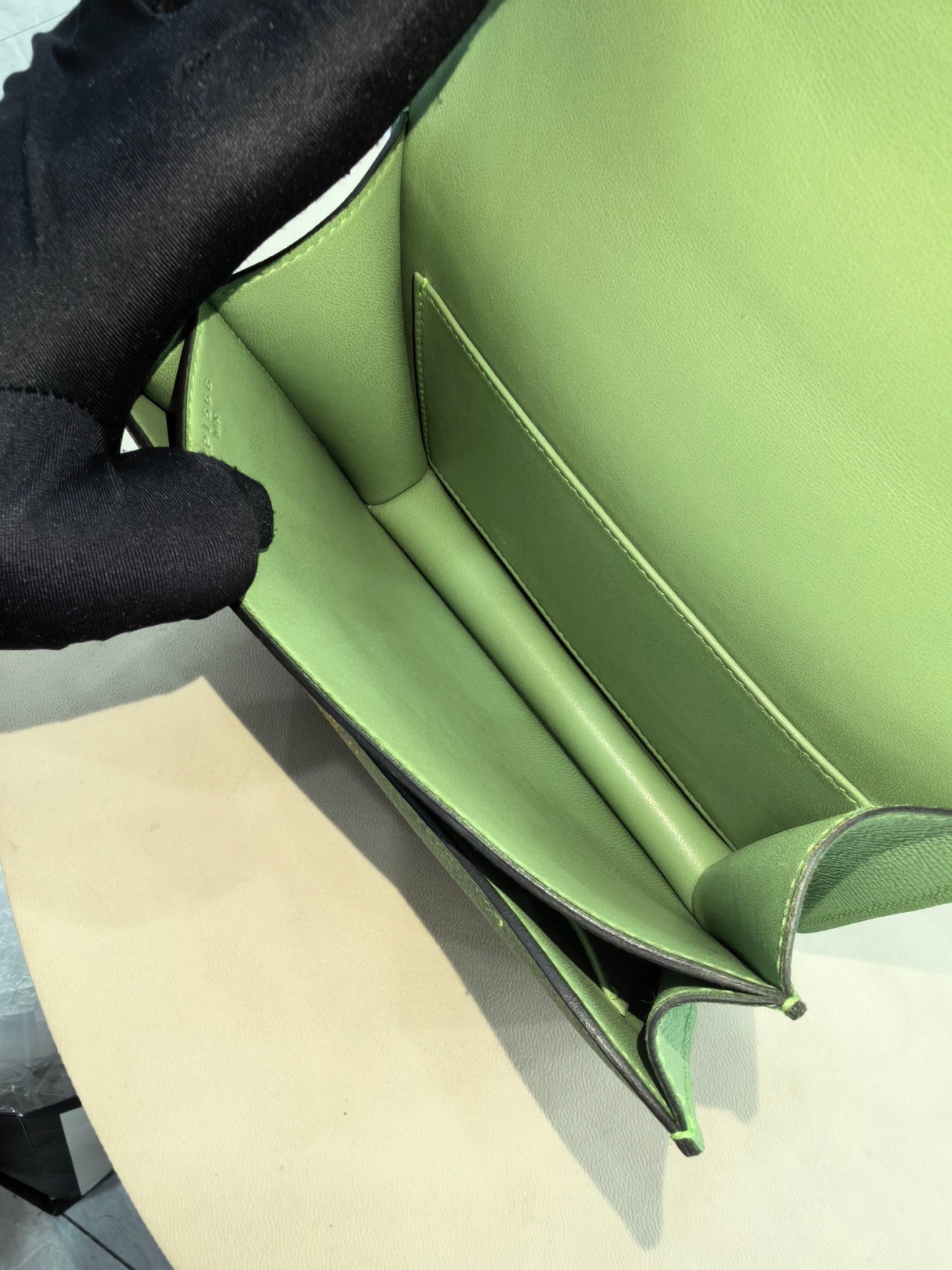 Hermès - Constance - Exotic leathers - Crocodile - Green - (mini)