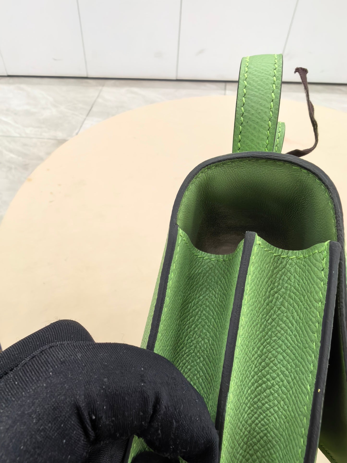 Hermès - Constance - Exotic leathers - Crocodile - Green - (mini)