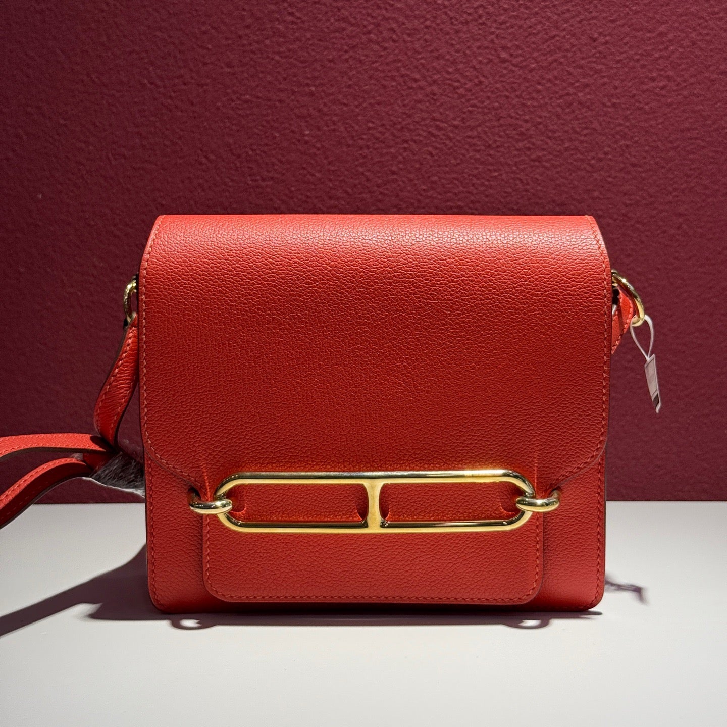 Hermes - Constance - Leather - Orange - (small)