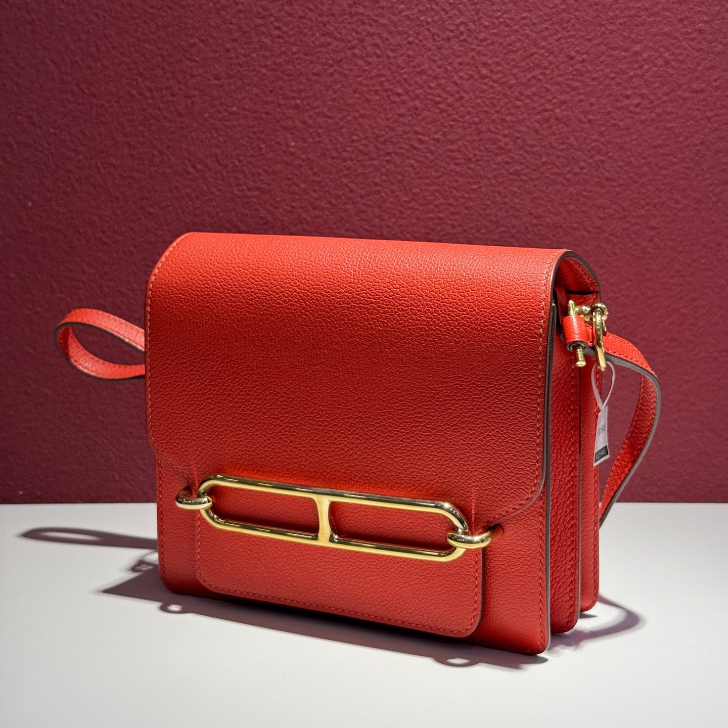 Hermes - Constance - Leather - Orange - (small)