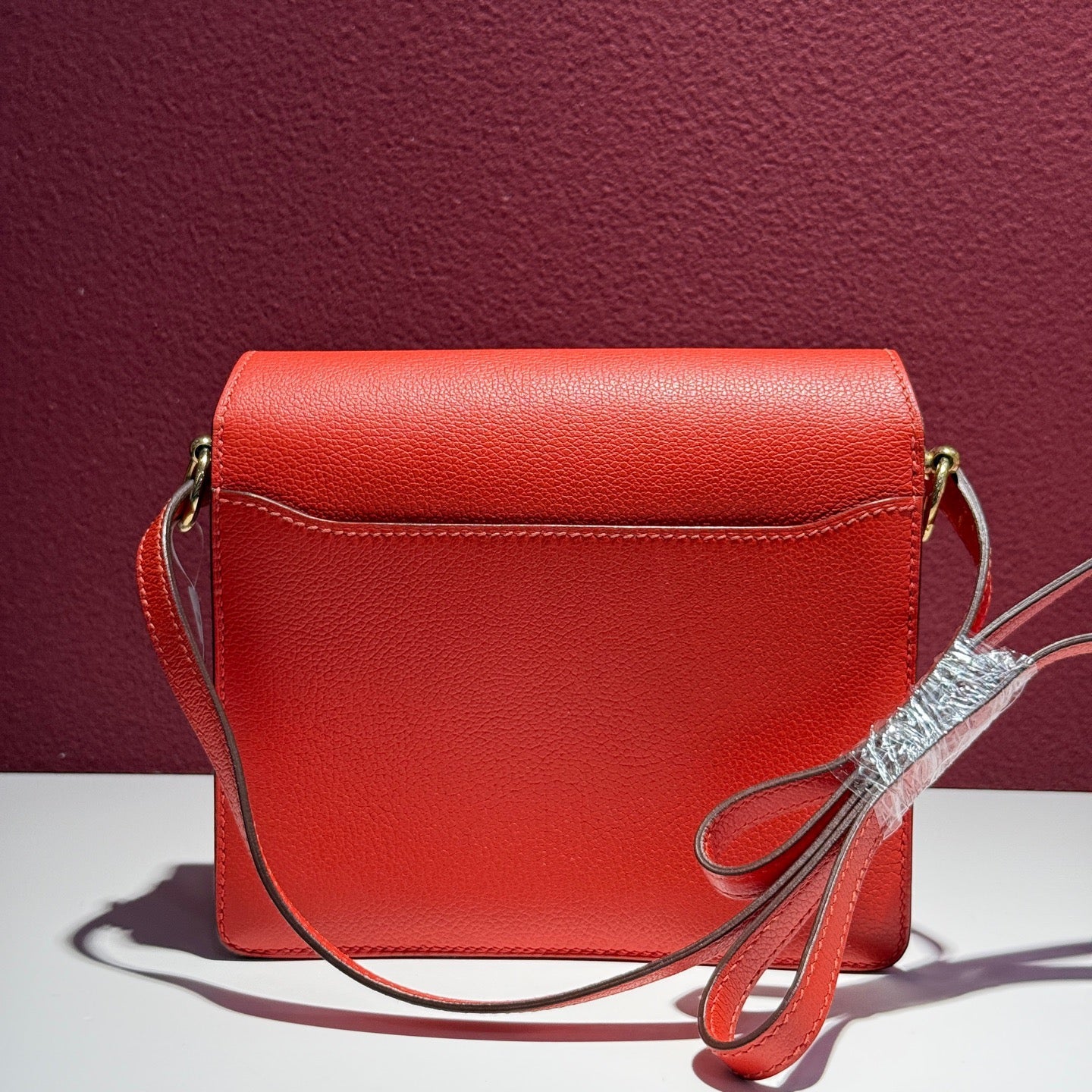 Hermes - Constance - Leather - Orange - (small)