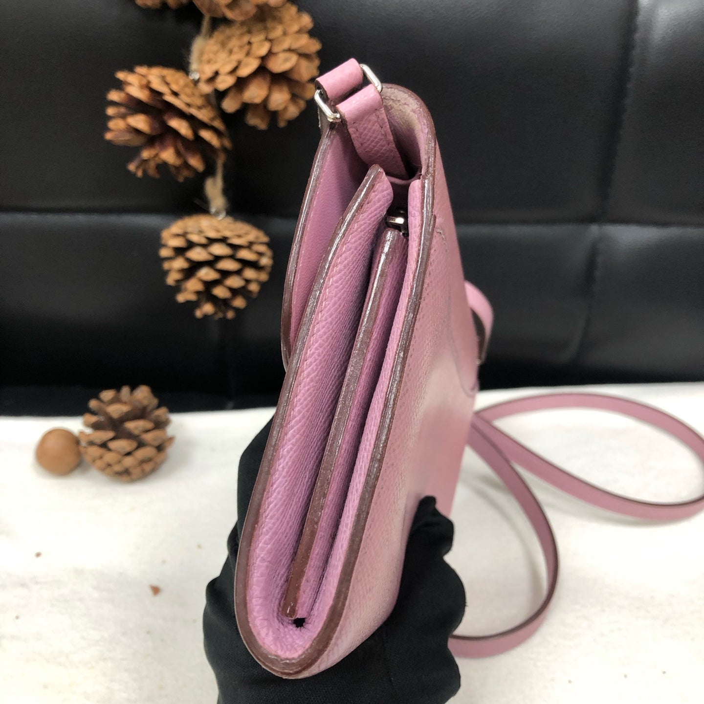 Hermes - Constance - Leather - Pink - (mini)