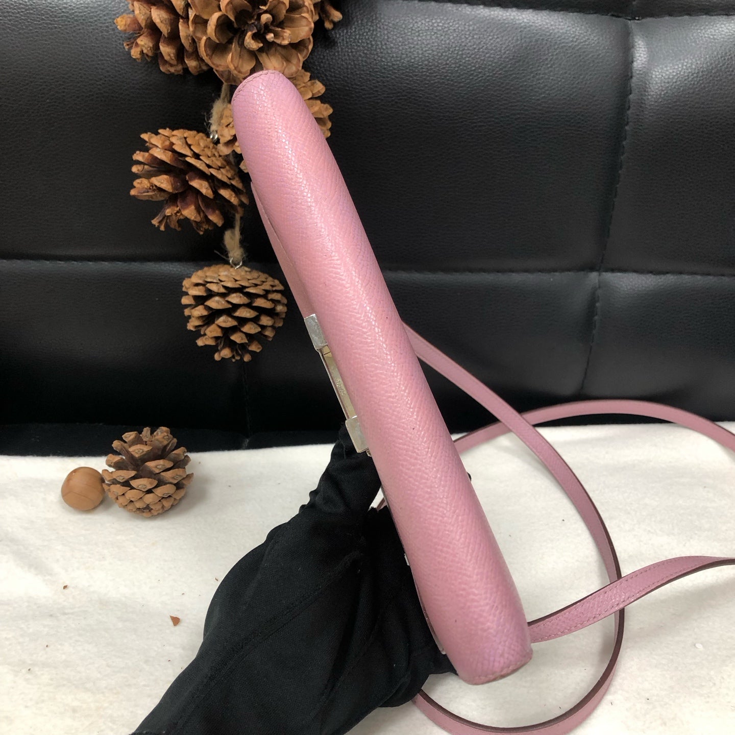 Hermes - Constance - Leather - Pink - (mini)
