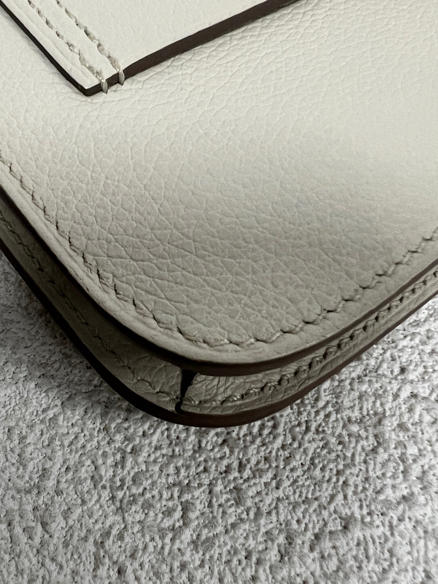 Hermes - Constance - Leather - White - (small)