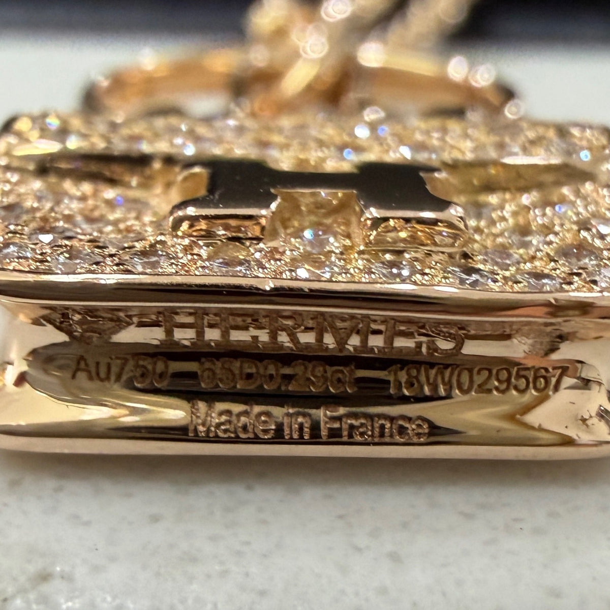 Hermès - Constance - Pink gold - Gold