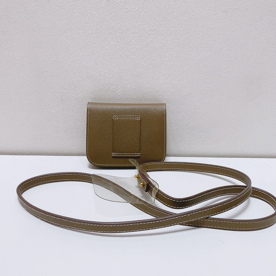 Hermès - Constance Slim - Epsom leather - Elephant Grey with Gold-Tone Hardware - (mini)