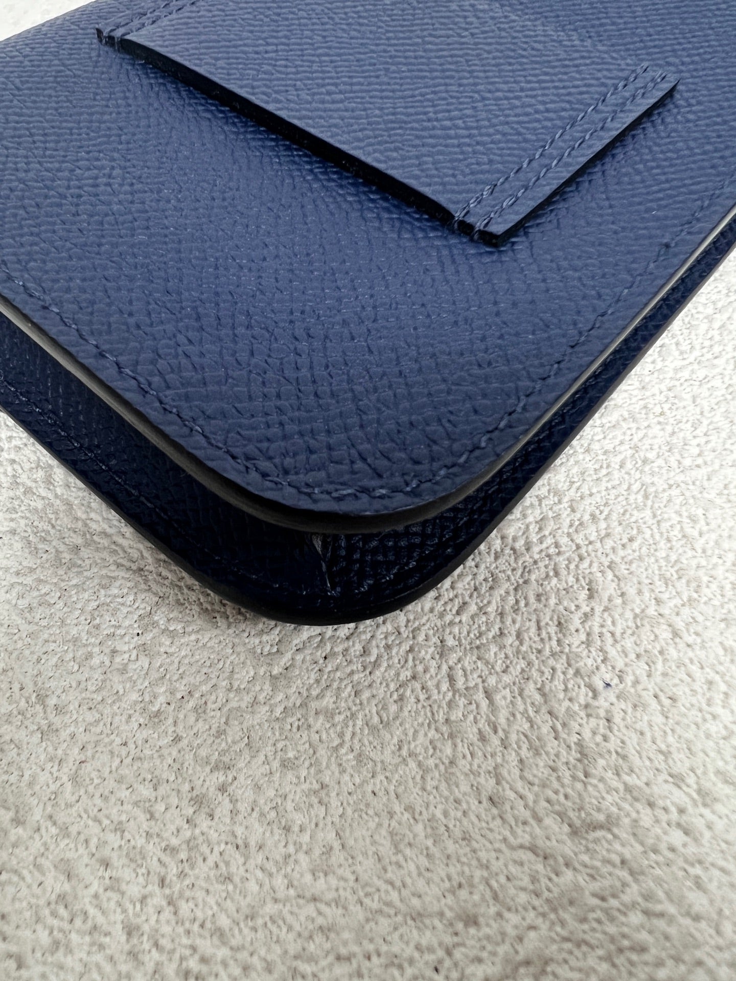 Hermes - Constance Slim - Leather - Navy - (mini)