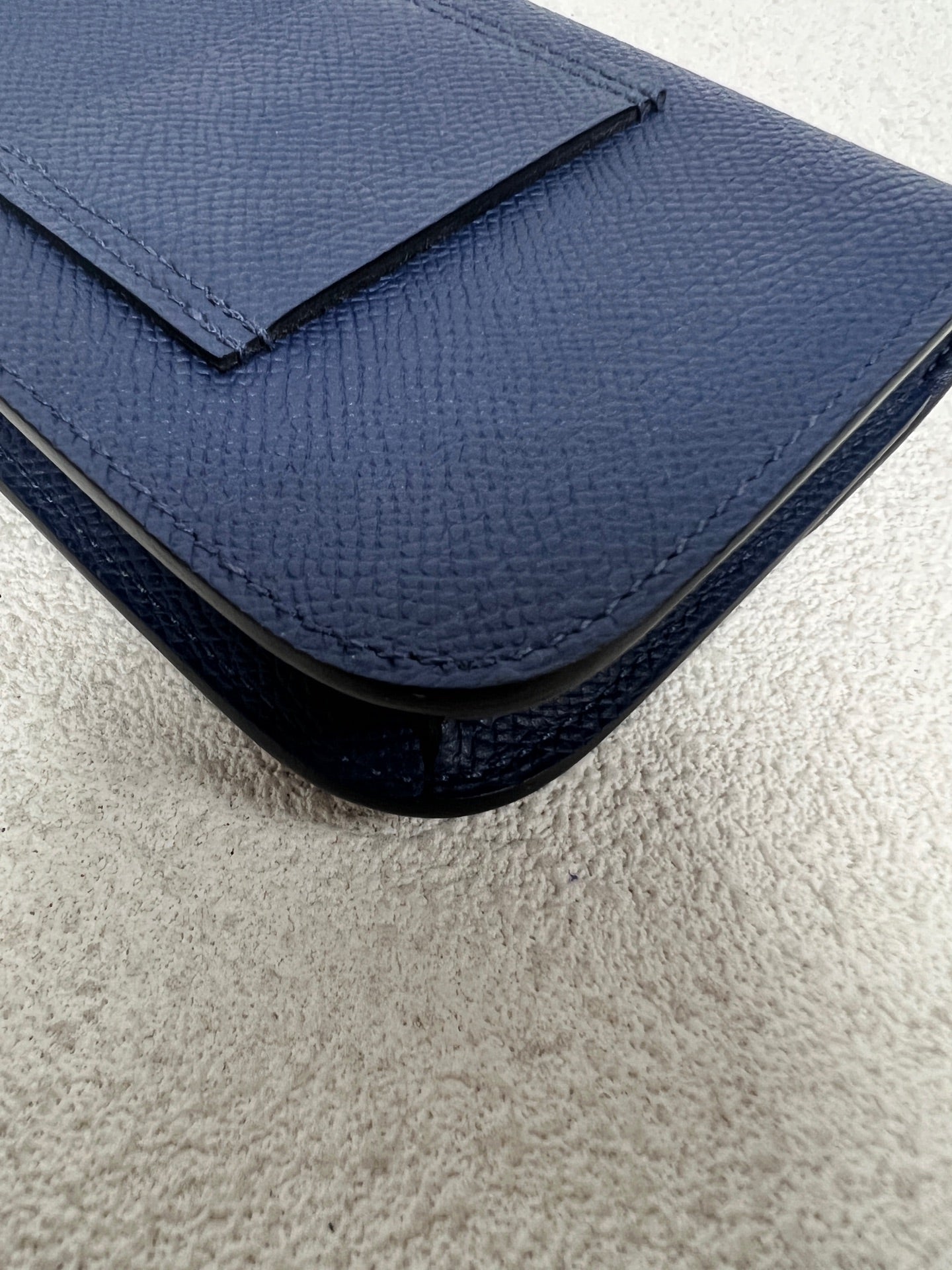 Hermes - Constance Slim - Leather - Navy - (mini)