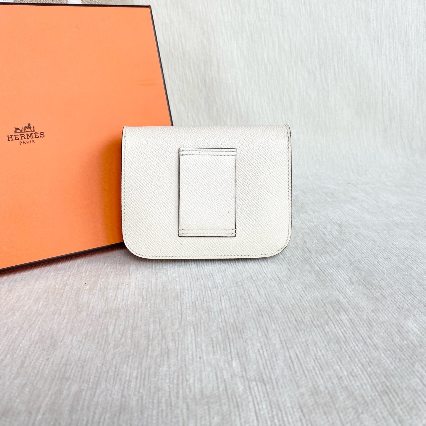Hermes - Constance Slim - Leather - White - (mini)