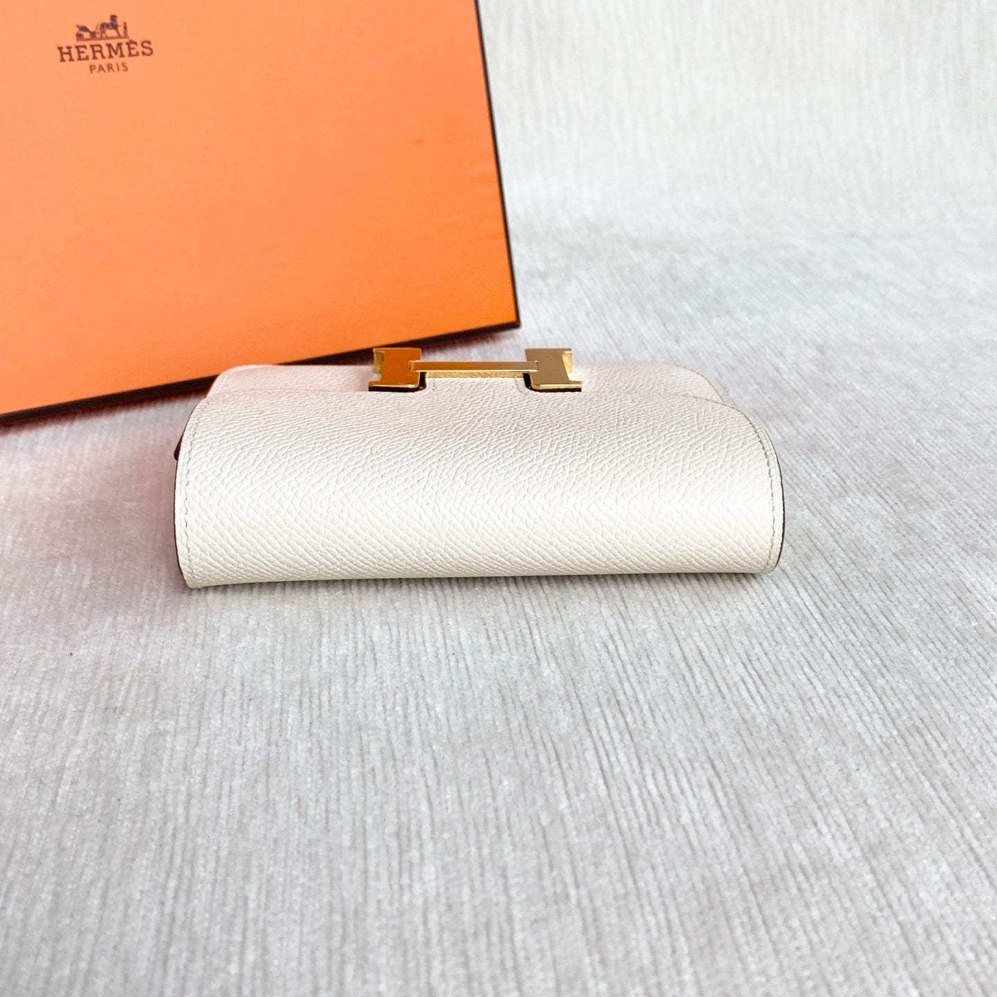 Hermes - Constance Slim - Leather - White - (mini)