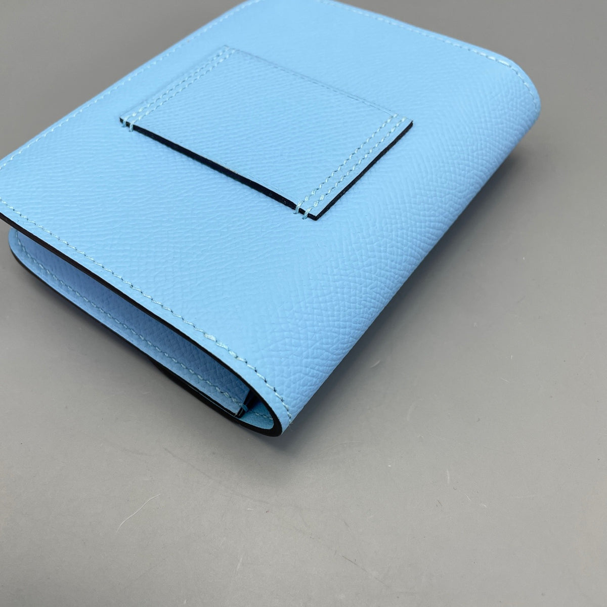 Hermes - Constance Wallet To Go - Leather - Blue