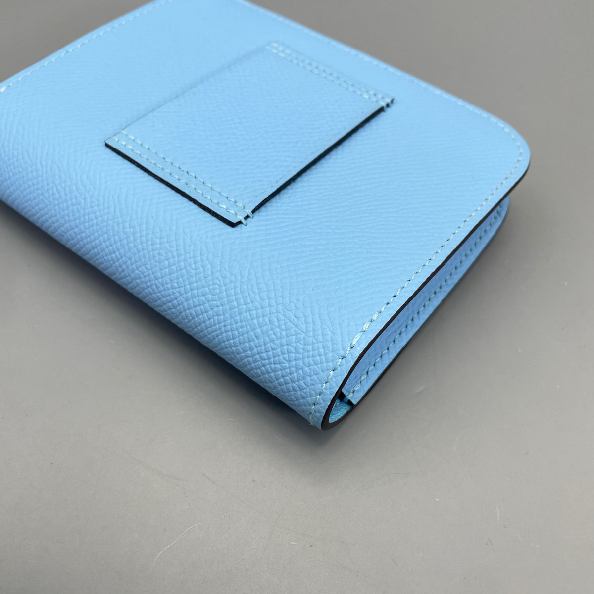 Hermes - Constance Wallet To Go - Leather - Blue
