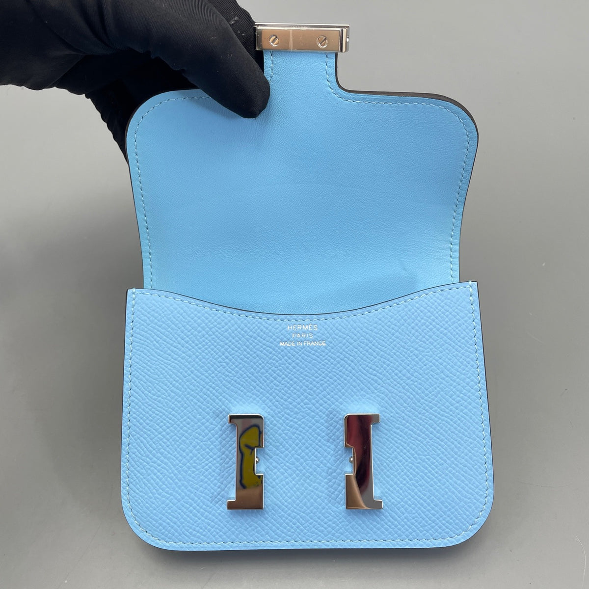 Hermes - Constance Wallet To Go - Leather - Blue