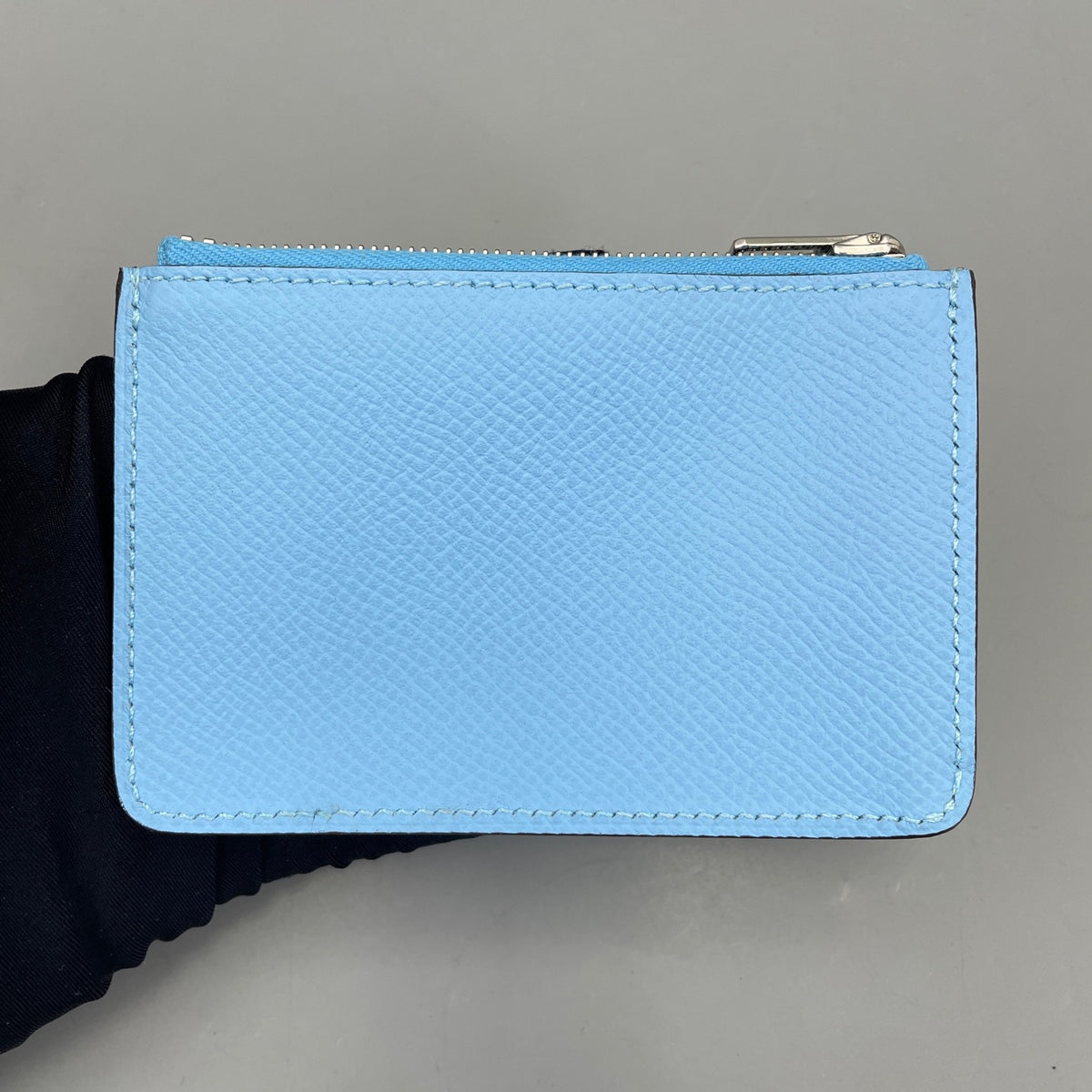 Hermes - Constance Wallet To Go - Leather - Blue