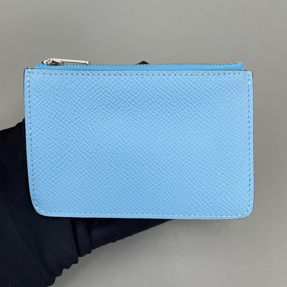 Hermes - Constance Wallet To Go - Leather - Blue