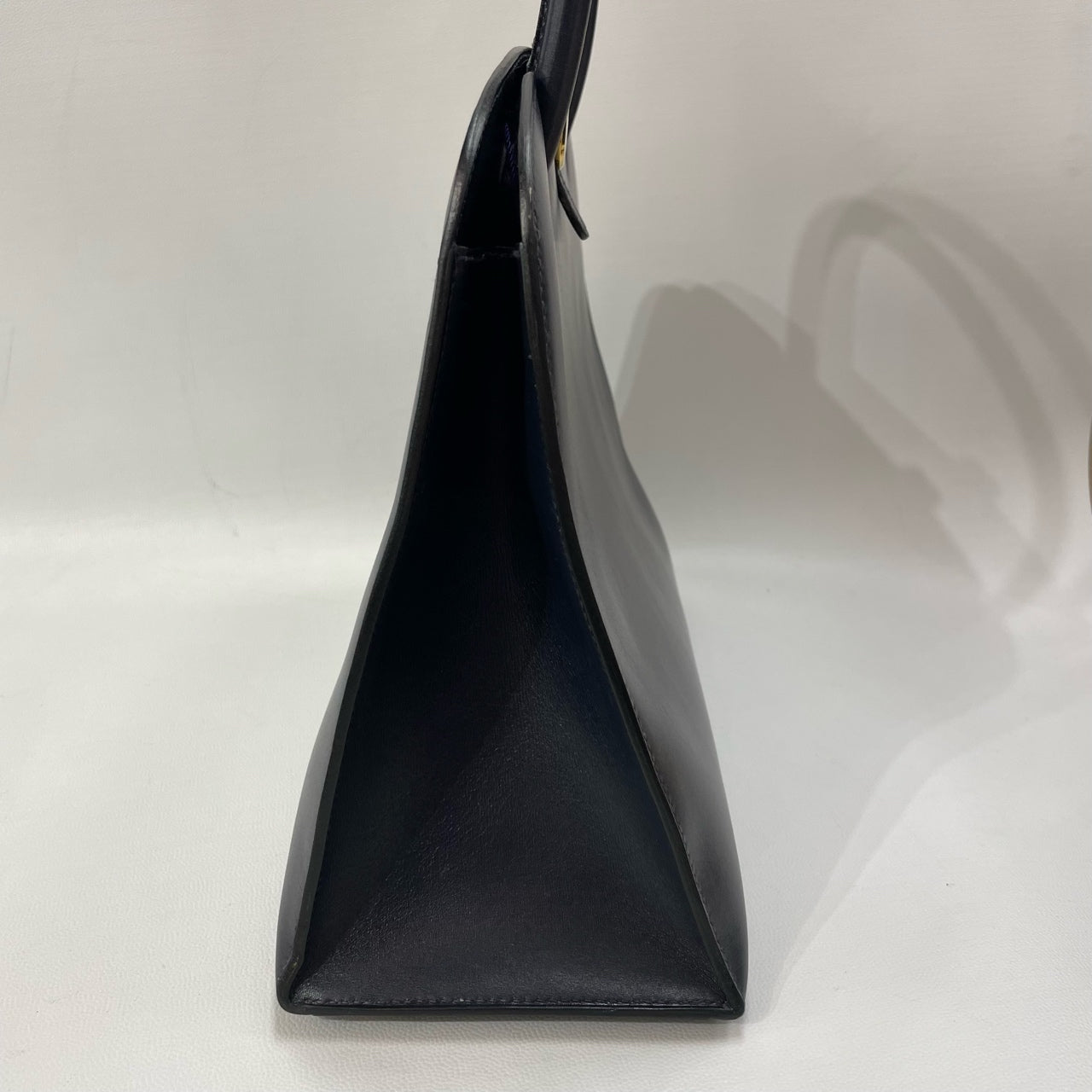 Hermès - Dalvy - Box leather - Navy blue - (medium)