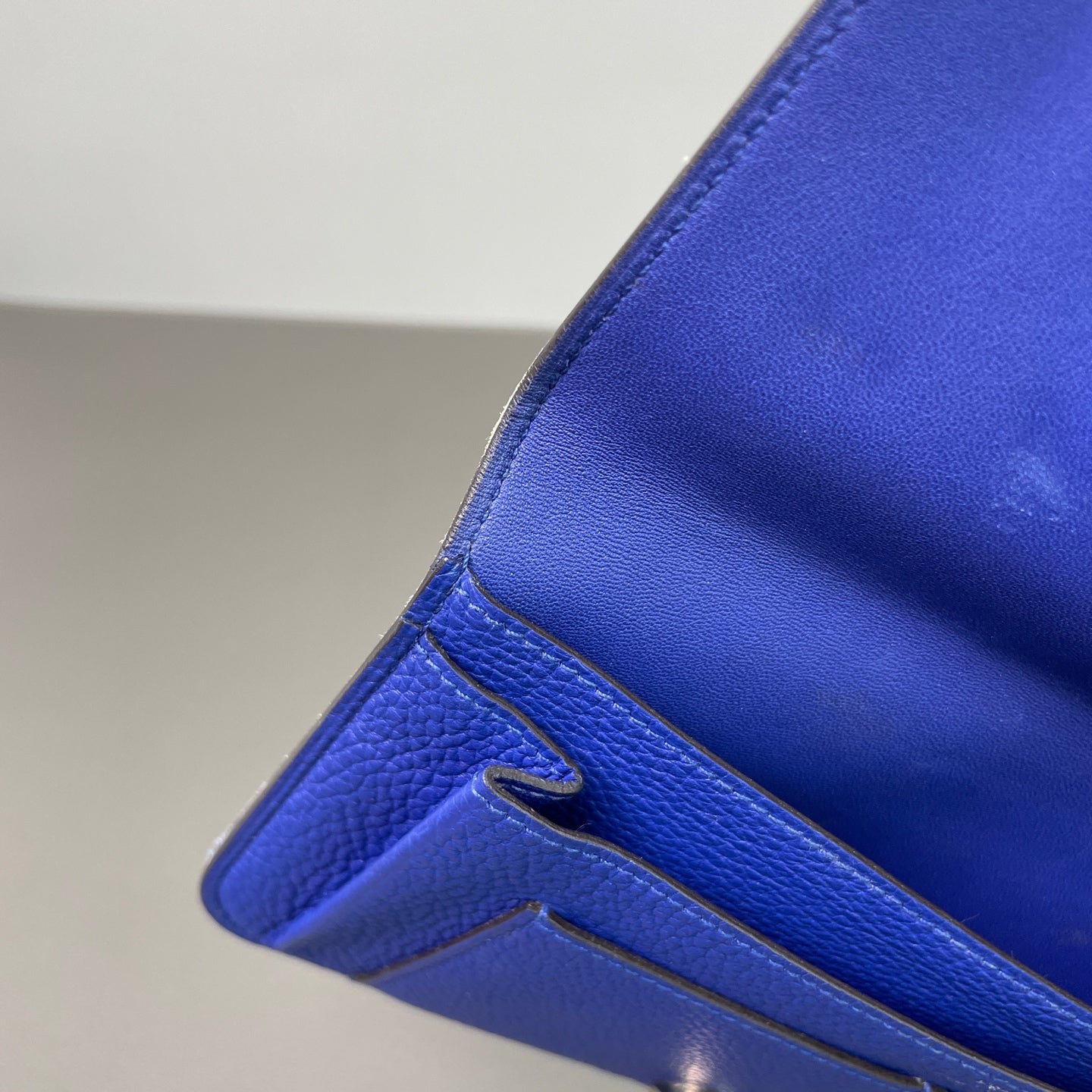 Hermès - Dogon Duo Passport Holder / Clutch - Togo leather - Blue - (medium)