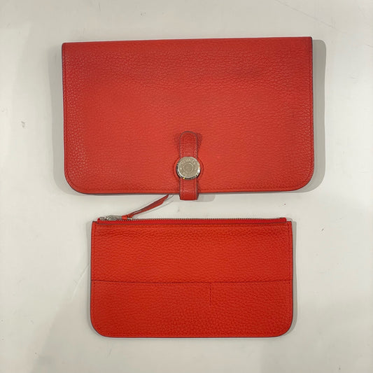 Hermès - Dogon Duo - Togo leather - Red - (small)