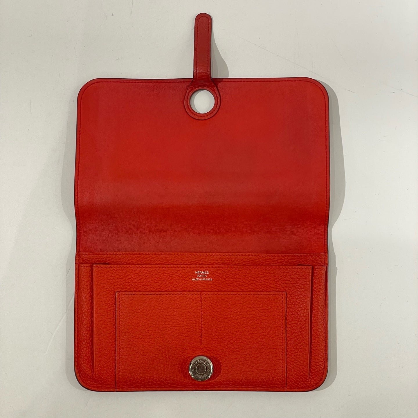 Hermès - Dogon Duo - Togo leather - Red - (small)