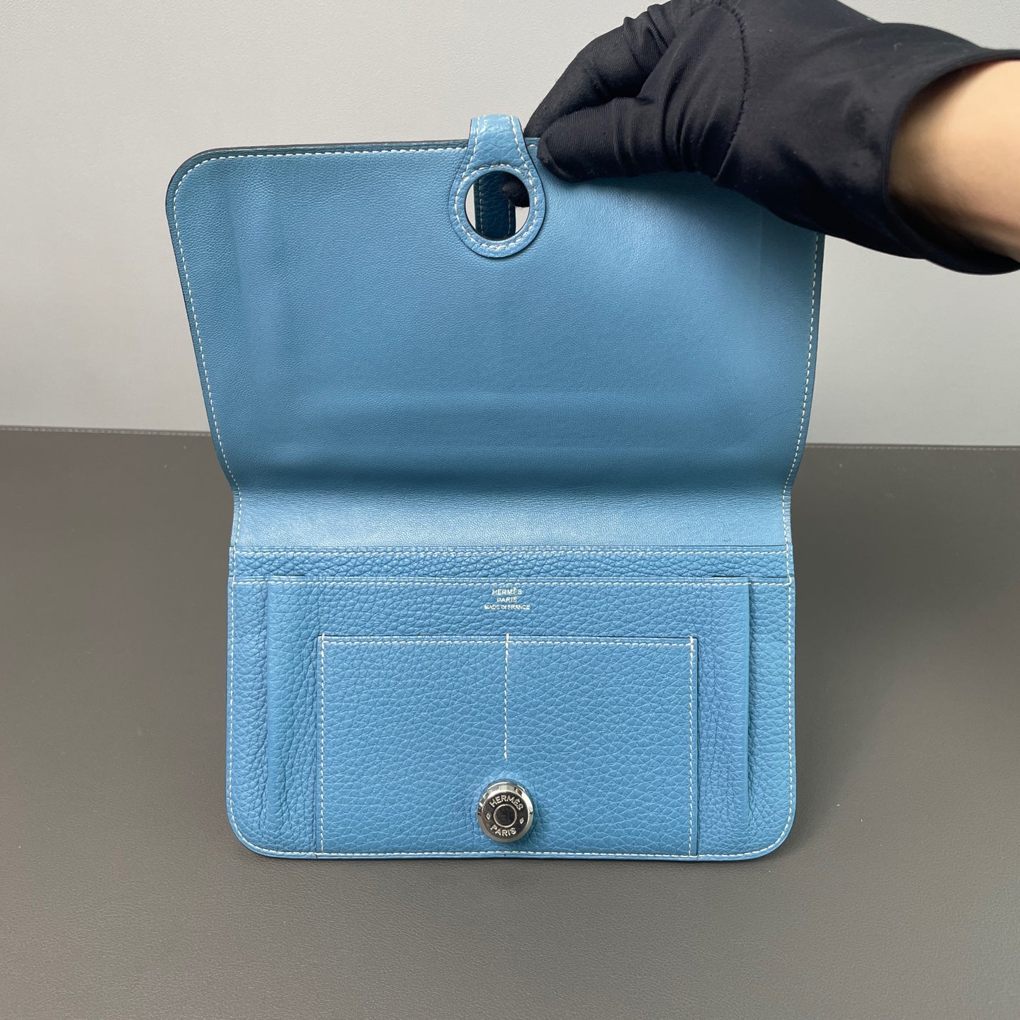 Hermès - Dogon - Leather - Blue - (medium)